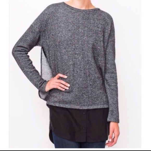 Kai-aakmann - asymmetrical shirt sweater - Picture 1 of 12